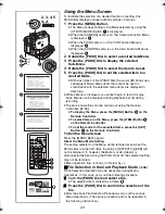 Предварительный просмотр 22 страницы Panasonic Digital Palmcoder Multicam PV-GS50 Operating Instructions Manual