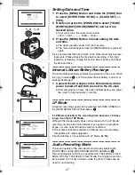 Предварительный просмотр 27 страницы Panasonic Digital Palmcoder Multicam PV-GS50 Operating Instructions Manual