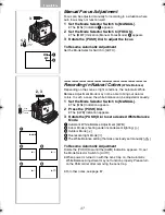 Предварительный просмотр 37 страницы Panasonic Digital Palmcoder Multicam PV-GS50 Operating Instructions Manual