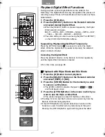 Предварительный просмотр 47 страницы Panasonic Digital Palmcoder Multicam PV-GS50 Operating Instructions Manual