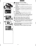 Предварительный просмотр 57 страницы Panasonic Digital Palmcoder Multicam PV-GS50 Operating Instructions Manual