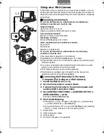 Предварительный просмотр 71 страницы Panasonic Digital Palmcoder Multicam PV-GS50 Operating Instructions Manual