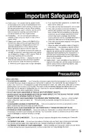 Preview for 5 page of Panasonic Digital Palmcoder PalmSight PV-DV100 Operating Instructions Manual