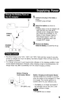 Предварительный просмотр 9 страницы Panasonic Digital Palmcoder PalmSight PV-DV100 Operating Instructions Manual