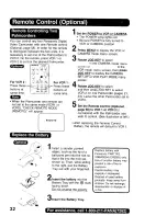 Preview for 32 page of Panasonic Digital Palmcoder PalmSight PV-DV100 Operating Instructions Manual