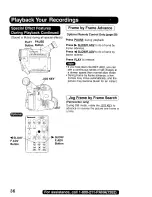 Preview for 36 page of Panasonic Digital Palmcoder PalmSight PV-DV100 Operating Instructions Manual