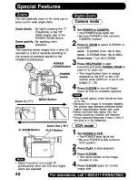 Предварительный просмотр 40 страницы Panasonic Digital Palmcoder PalmSight PV-DV100 Operating Manual