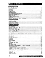 Preview for 6 page of Panasonic Digital Palmcoder PalmSight PV-DV200 Operating Instructions Manual