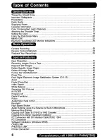 Preview for 6 page of Panasonic Digital Palmcoder PalmSight PV-DV200 Operating Manual