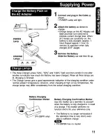 Предварительный просмотр 11 страницы Panasonic Digital Palmcoder PalmSight PV-DV400 Operating Manual