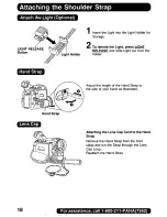 Предварительный просмотр 18 страницы Panasonic Digital Palmcoder PalmSight PV-DV400 Operating Manual