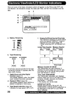 Предварительный просмотр 26 страницы Panasonic Digital Palmcoder PalmSight PV-DV400 Operating Manual