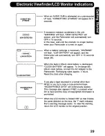 Предварительный просмотр 29 страницы Panasonic Digital Palmcoder PalmSight PV-DV400 Operating Manual