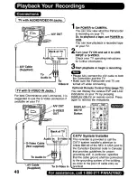 Предварительный просмотр 40 страницы Panasonic Digital Palmcoder PalmSight PV-DV400 Operating Manual