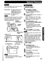 Предварительный просмотр 51 страницы Panasonic Digital Palmcoder PalmSight PV-DV400 Operating Manual