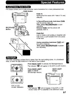 Предварительный просмотр 57 страницы Panasonic Digital Palmcoder PalmSight PV-DV400 Operating Manual