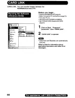 Предварительный просмотр 66 страницы Panasonic Digital Palmcoder PalmSight PV-DV400 Operating Manual