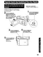 Предварительный просмотр 89 страницы Panasonic Digital Palmcoder PalmSight PV-DV400 Operating Manual