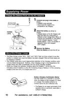 Предварительный просмотр 10 страницы Panasonic Digital Palmcoder PalmSight PV-DV900 Operating Instructions Manual