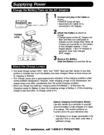 Предварительный просмотр 10 страницы Panasonic Digital Palmcoder PalmSight PV-DV900 Operating Manual