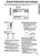 Preview for 19 page of Panasonic Digital Palmconder PV-DV101 Operating Instructions Manual