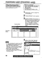 Preview for 48 page of Panasonic Digital Palmconder PV-DV101 Operating Instructions Manual