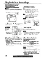 Предварительный просмотр 28 страницы Panasonic Digital Palmconder PV-DV51 Operating Instructions Manual