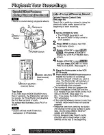 Предварительный просмотр 30 страницы Panasonic Digital Palmconder PV-DV51 Operating Instructions Manual