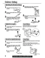 Предварительный просмотр 8 страницы Panasonic Digital Palmconder PV-DV51 Operating Manual