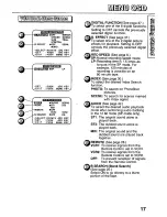 Preview for 17 page of Panasonic Digital Palmconder PV-DV51 Operating Manual