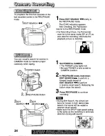 Preview for 24 page of Panasonic Digital Palmconder PV-DV51 Operating Manual