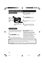 Preview for 12 page of Panasonic Digital Palmcorder PalmSight PV-DV100-K Operating Instructions Manual