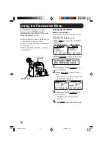 Preview for 18 page of Panasonic Digital Palmcorder PalmSight PV-DV100-K Operating Instructions Manual