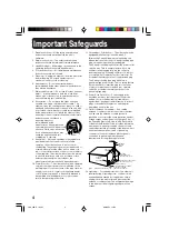 Preview for 4 page of Panasonic Digital Palmcorder PalmSight PV-DV200-K Operating Instructions Manual