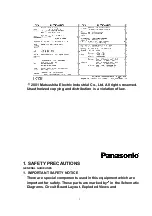 Preview for 2 page of Panasonic Digital Palmcorder PV-DV101 Manual