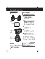 Preview for 16 page of Panasonic Digital Palmcorder PV-DV102-K Operating Instructions Manual