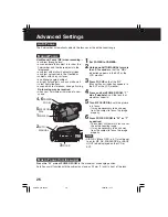 Preview for 26 page of Panasonic Digital Palmcorder PV-DV102-K Operating Instructions Manual