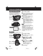 Preview for 28 page of Panasonic Digital Palmcorder PV-DV102-K Operating Instructions Manual