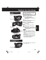 Preview for 29 page of Panasonic Digital Palmcorder PV-DV102-K Operating Instructions Manual