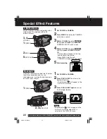 Preview for 22 page of Panasonic Digital Palmcorder PV-DV102 Operating Instructions Manual