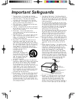 Preview for 4 page of Panasonic Digital Palmcorder PV-GS13 Operating Instructions Manual