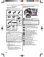 Preview for 12 page of Panasonic Digital Palmcorder PV-GS13 Operating Instructions Manual