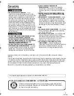 Preview for 5 page of Panasonic Digital Palmcorder PV-GS150 Operating Instructions Manual