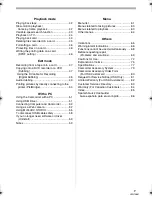 Preview for 9 page of Panasonic Digital Palmcorder PV-GS150 Operating Instructions Manual