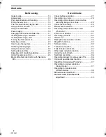 Preview for 8 page of Panasonic Digital Palmcorder PV-GS250 Operating Instructions Manual