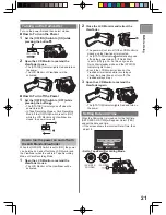 Preview for 21 page of Panasonic DIGITAL Palmcorder PV-GS29 Operating Instructions Manual