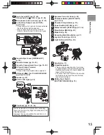 Preview for 13 page of Panasonic Digital Palmcorder PV-GS69 Operating Instructions Manual