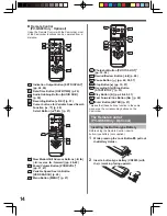 Preview for 14 page of Panasonic Digital Palmcorder PV-GS69 Operating Instructions Manual