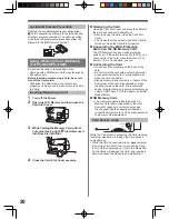 Preview for 20 page of Panasonic Digital Palmcorder PV-GS69 Operating Instructions Manual