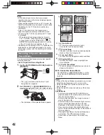 Preview for 42 page of Panasonic Digital Palmcorder PV-GS69 Operating Instructions Manual